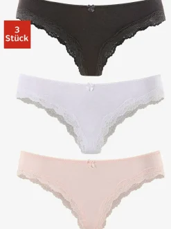 Lot de 3 slips brésiliens lascana