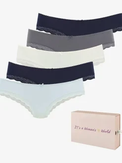 Lot de 5 slips brésiliens lascana