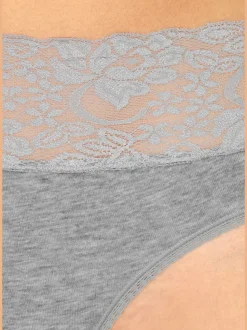 Lot de 3 slips en dentelle vivance