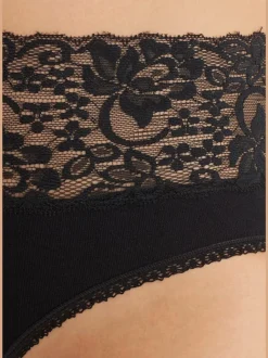 Lot de 3 slips en dentelle vivance