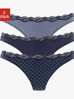 Lot de 3 strings lascana