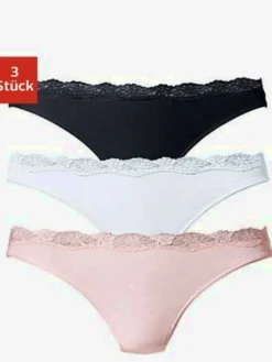 Lot de 3 strings lascana