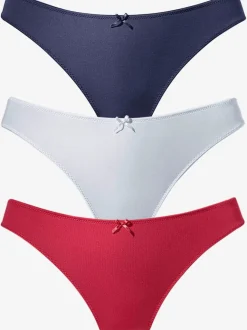 Lot de 3 strings petite fleur