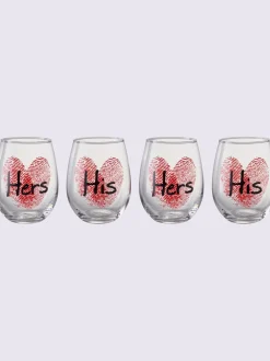 Lot de verres 4 pièces