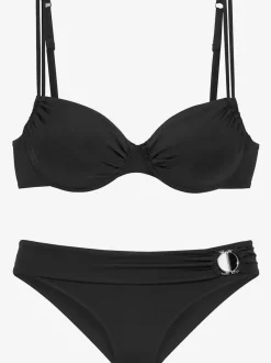 Maillot de bain à armatures avec bonnets amovibles ajustables