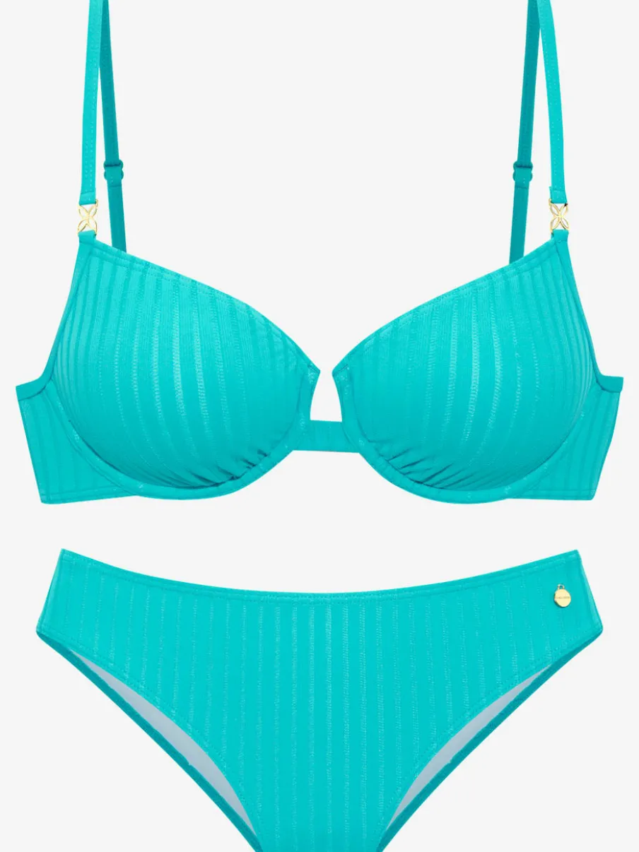 Maillot de bain à armatures avec bonnets amovibles et bretelles réglables