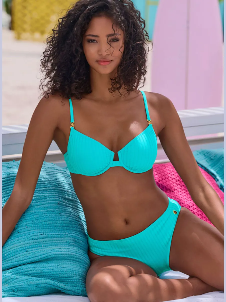 Maillot de bain à armatures avec bonnets amovibles et bretelles réglables