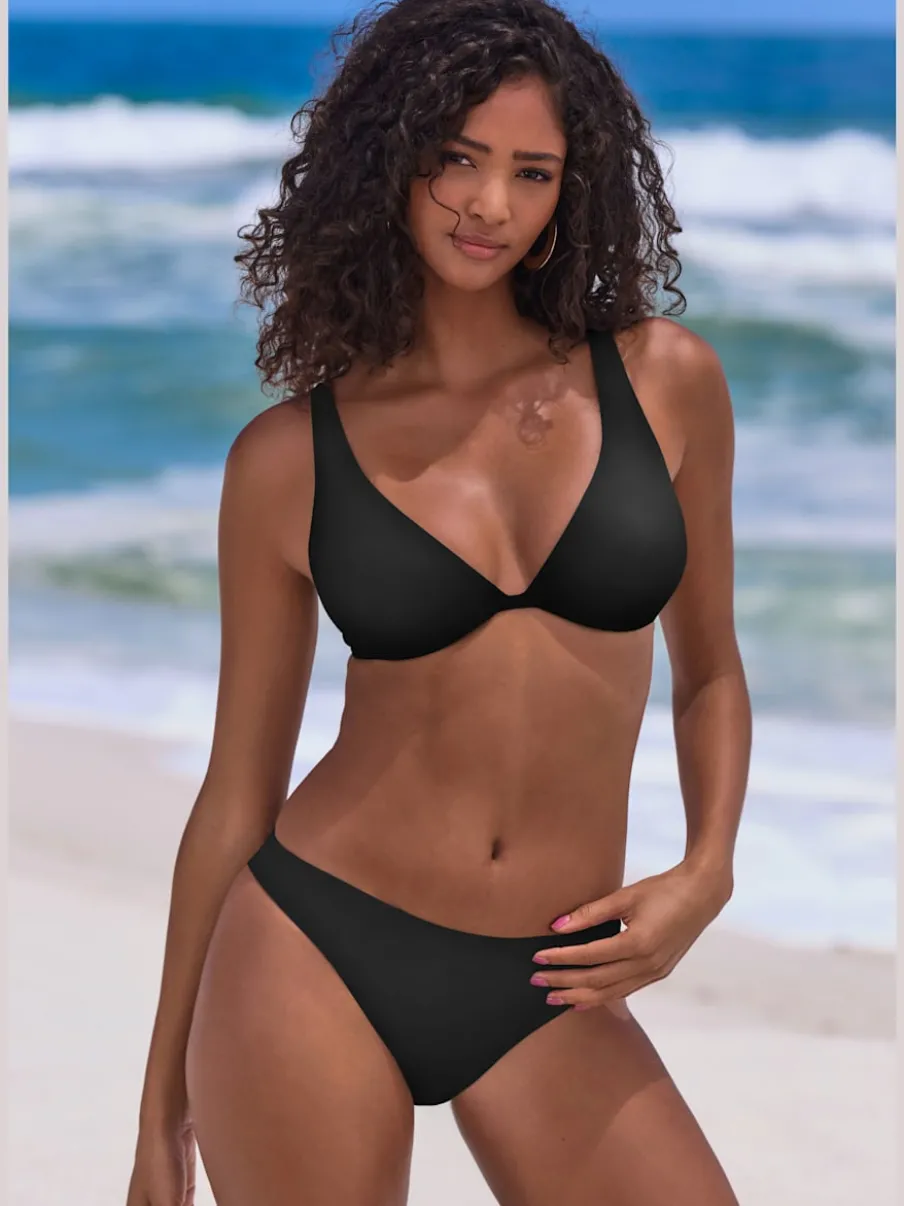 Maillot de bain à armatures avec bonnets amovibles réglables
