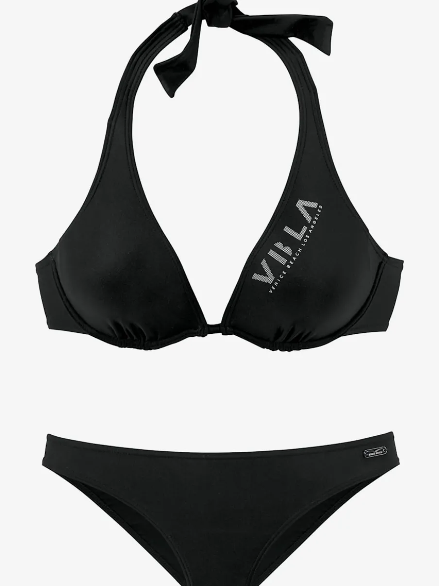 Maillot de bain à armatures avec haut à nouer et bas élégant