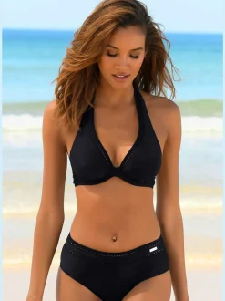 Maillot de bain à armatures avec bordure ajourée élégante