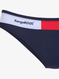 Maillot de bain à armatures avec design sportif et logo imprimé