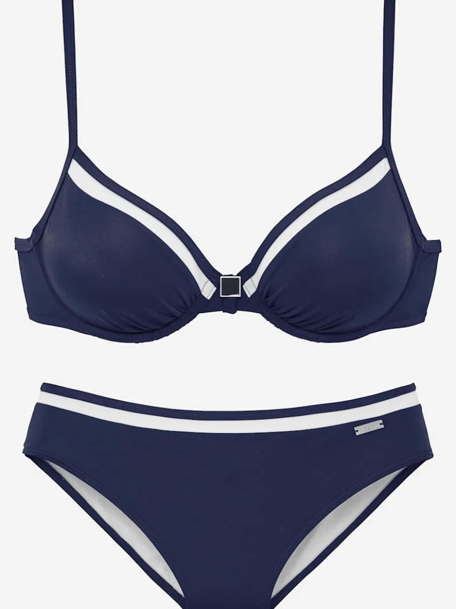 Maillot de bain à armatures style marin moderne