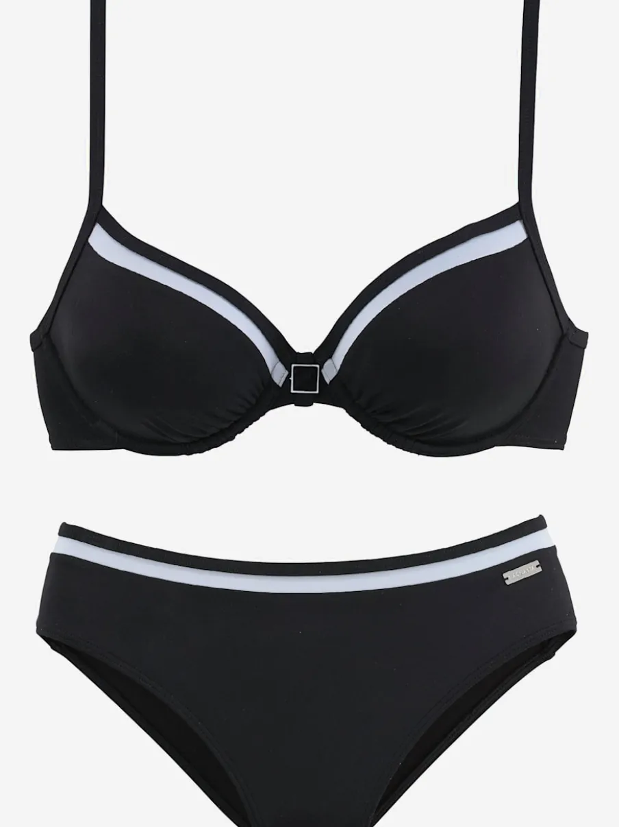 Maillot de bain à armatures style marin moderne