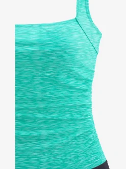 Maillot de bain aspect chiné avec bretelles réglables confortables