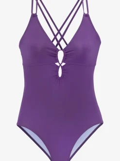 Maillot de bain avec bonnets amovibles et bretelles réglables