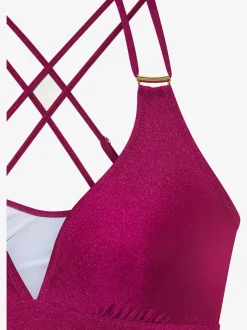 Maillot de bain avec bonnets amovibles et bretelles réglables