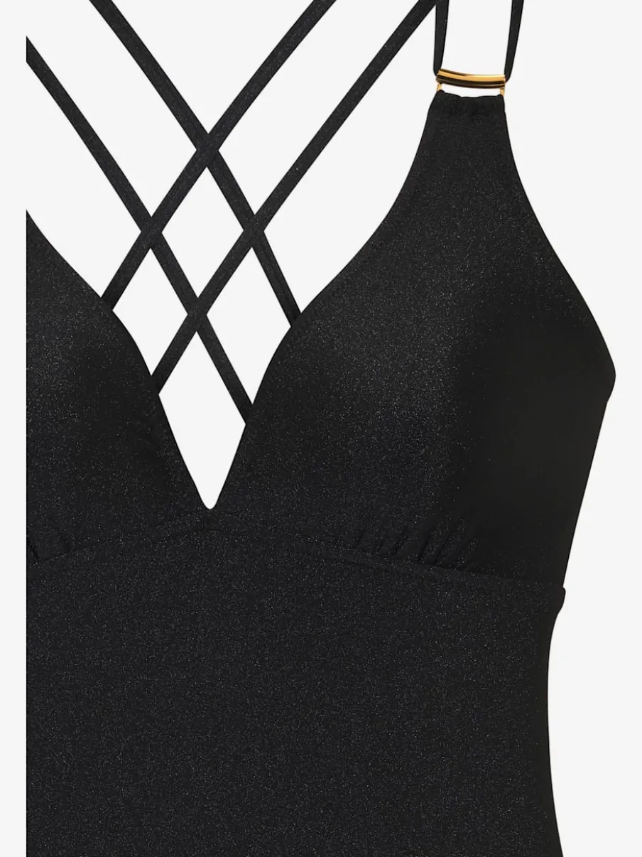 Maillot de bain avec bonnets amovibles et bretelles réglables
