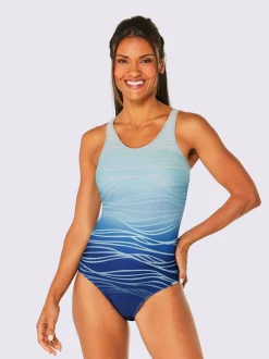Maillot de bain avec bretelles réglables et bonnets confortables