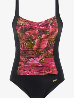 Maillot de bain avec bretelles réglables et motifs jungle