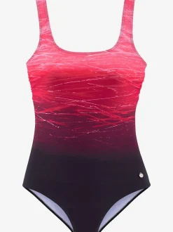 Maillot de bain avec dos croisé et bonnets intégrés