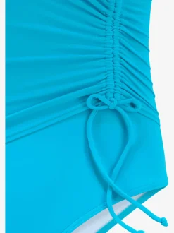 Maillot de bain avec effet cache-cœur et bretelles réglables