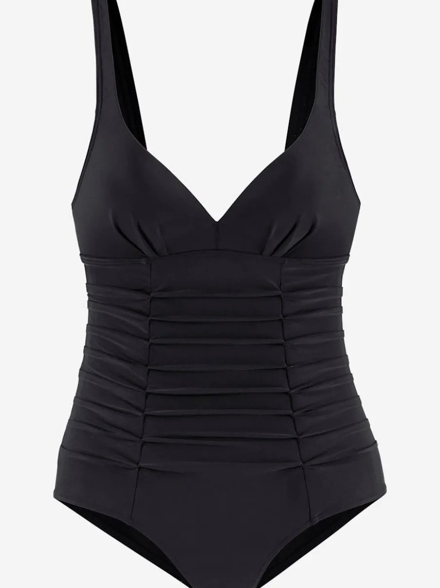 Maillot de bain avec fronces et bonnets rembourrés