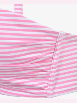 Maillot de bain bandeau à armatures rayé marin confortable