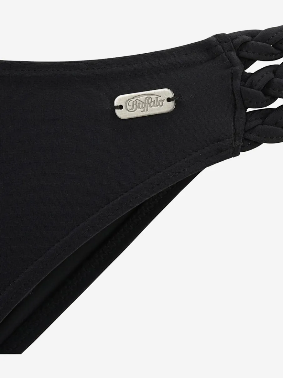 Maillot de bain bandeau à armatures avec détails tressés et bretelles amovibles