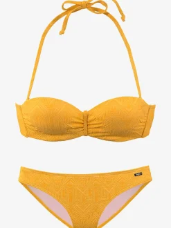 Maillot de bain bandeau à armatures avec bonnets rembourrés et bretelles amovibles