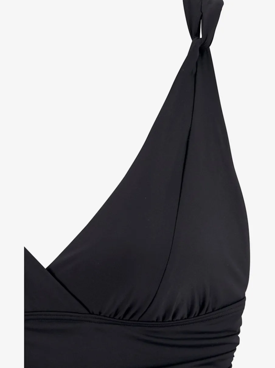 Maillot de bain à col en V avec bonnets souples intégrés