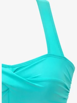 Maillot de bain à col fermé avec bonnets rembourrés