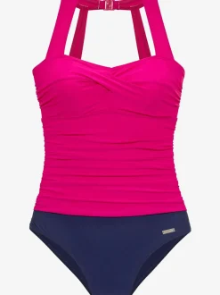 Maillot de bain à col fermé avec bonnets rembourrés