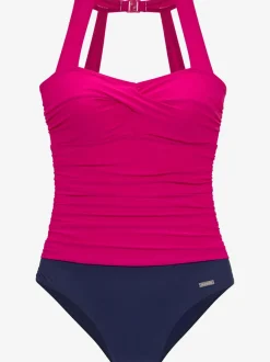 Maillot de bain à col fermé avec bonnets rembourrés