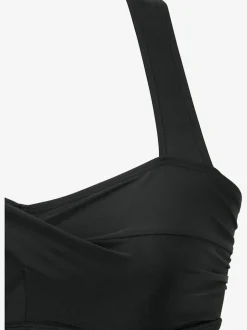 Maillot de bain à col fermé avec bonnets rembourrés