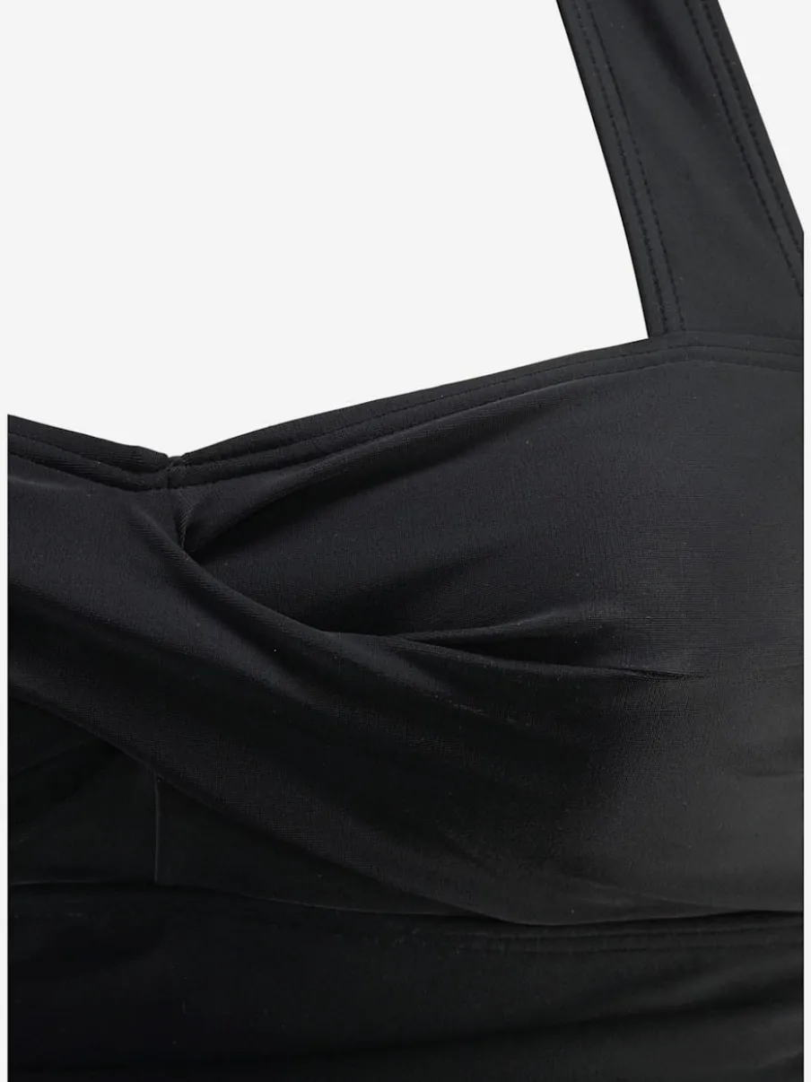 Maillot de bain à col fermé avec bonnets rembourrés