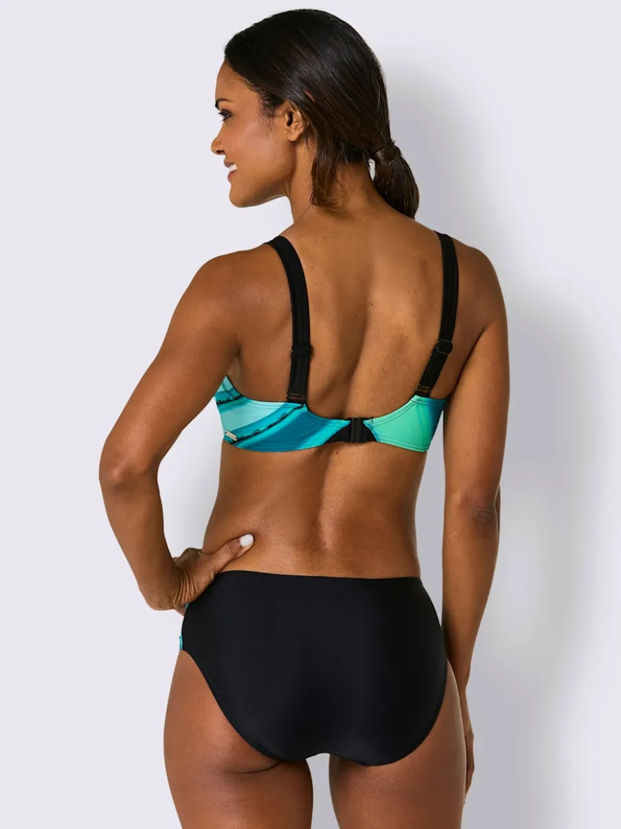 Maillot de bain deux pièces avec armatures et bretelles ajustables