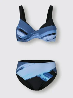 Maillot de bain deux pièces avec armatures et bretelles ajustables