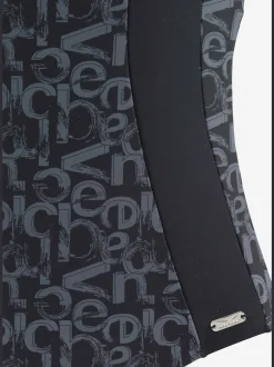 Maillot de bain dos nageur avec empiècements imprimés modernes
