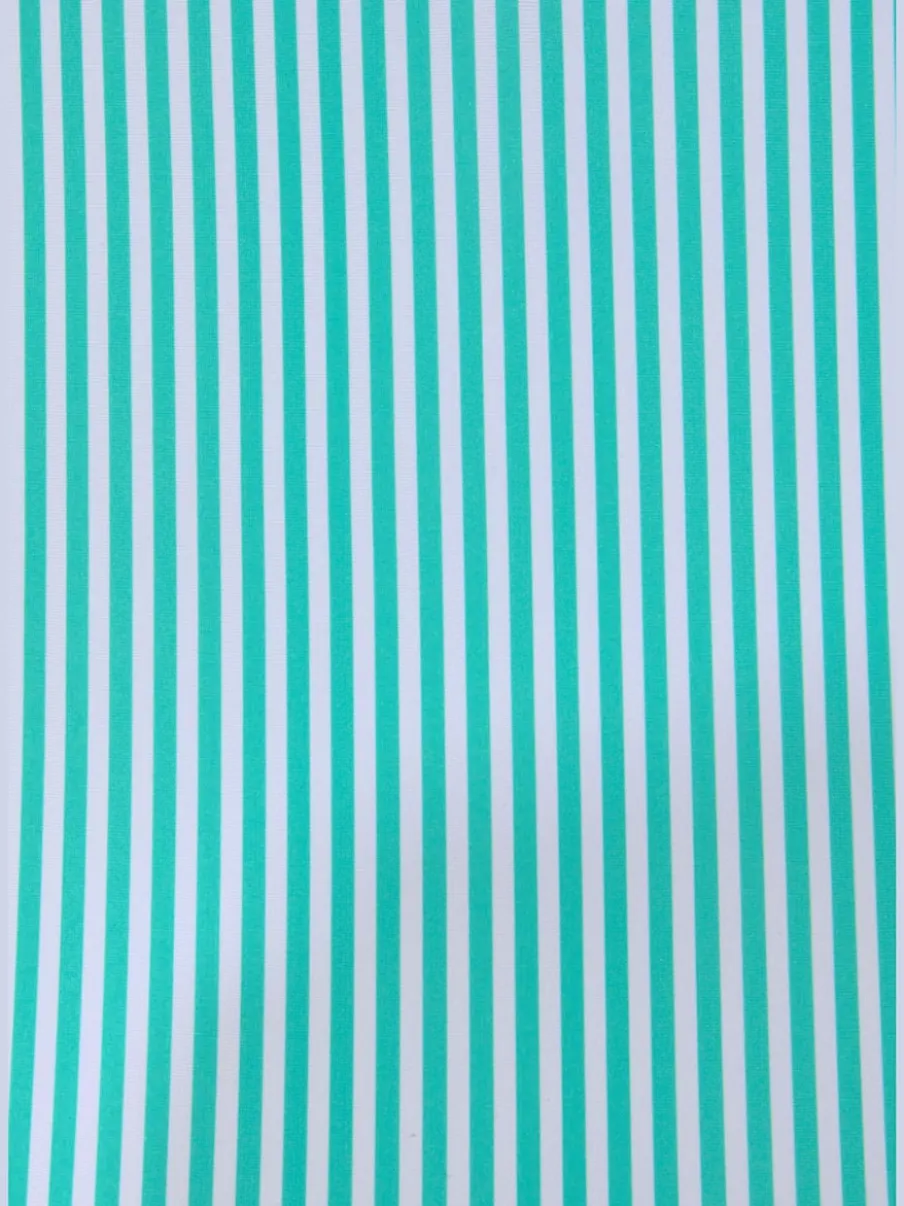 Maillot de bain rayé marin avec bonnets amovibles réglables