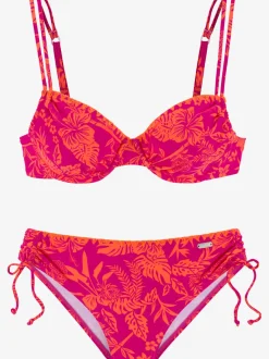 Maillots de bain à armatures avec motifs modernes ajustables