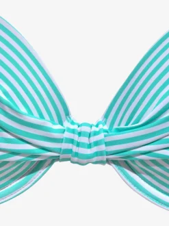 Maillots de bain à armatures rayés avec bretelles réglables
