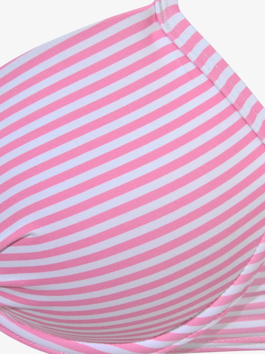 Maillots de bain à armatures rayés avec bretelles réglables