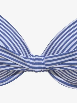 Maillots de bain à armatures rayés avec bretelles réglables