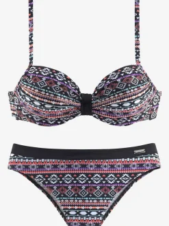 Maillots de bain à armatures réglables imprimés ethniques