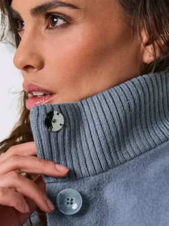 Manteau en laine 50% laine