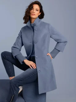 Manteau en laine 50% laine