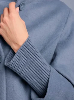 Manteau en laine 50% laine