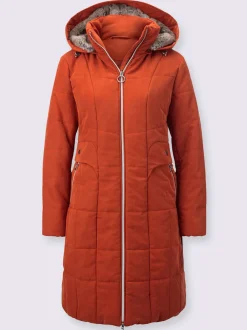 Manteau matelassé avec capuche amovible et poches pratiques