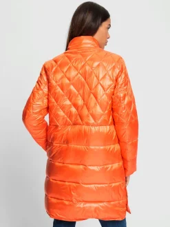 Manteau matelassé avec col montant et poches pratiques