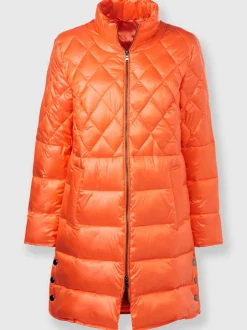 Manteau matelassé avec col montant et poches pratiques